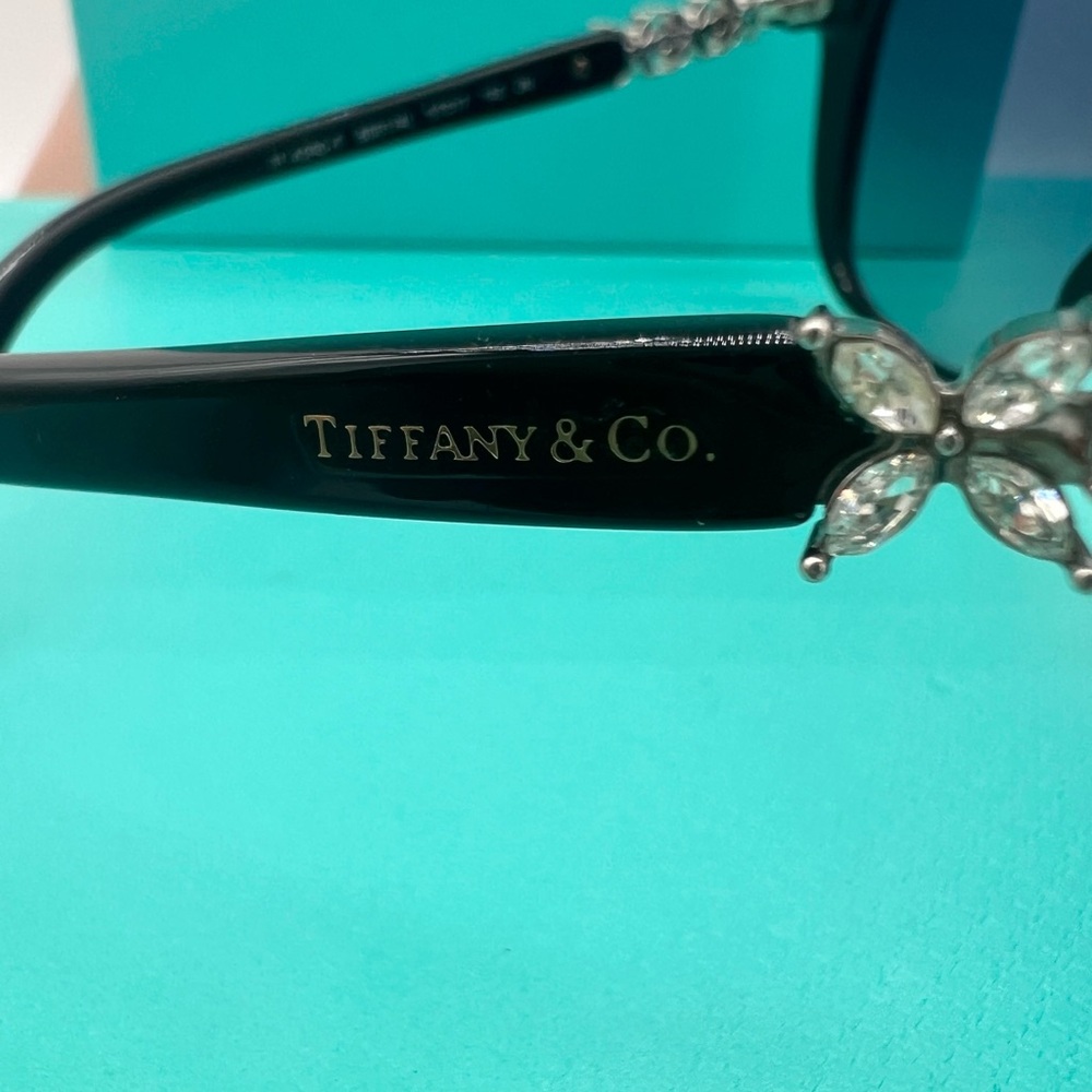 🔴🆑Authentic Tiffany & Co. Black Sunglasses🆑🔴 - Picture 3 of 9